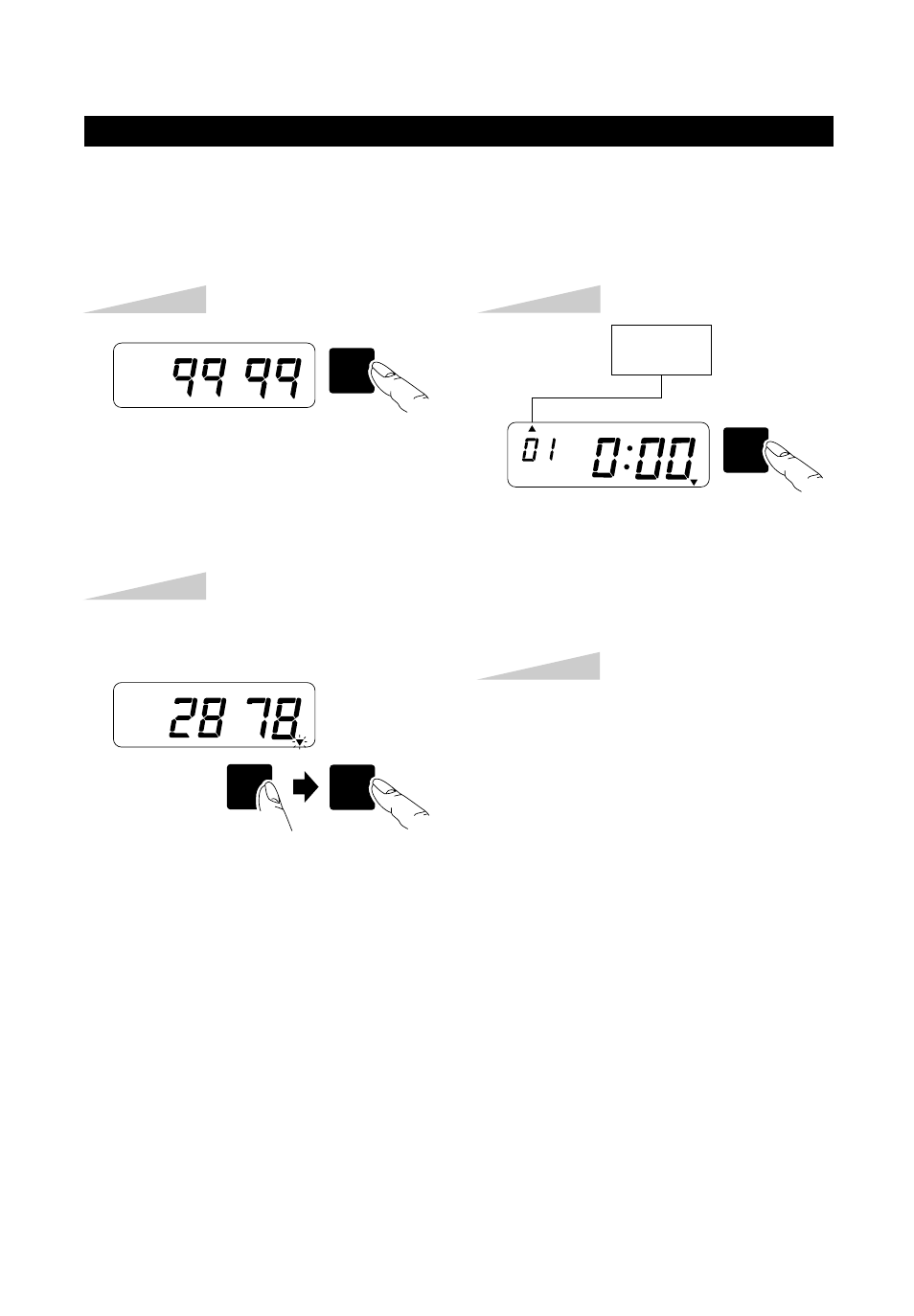 How to change settings when password is set | Lathem 5000E User Manual | Page 16 / 23