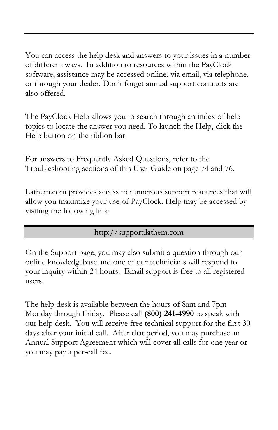 Lathem FR700 User Manual | Page 12 / 105