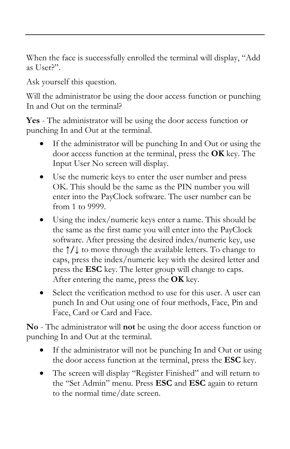 Lathem FR700 User Manual | Page 20 / 105