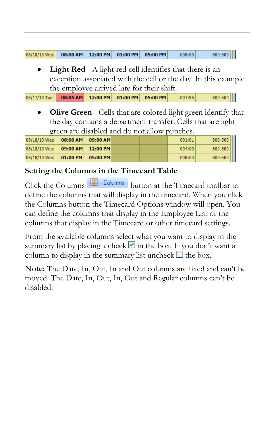 Lathem FR700 User Manual | Page 58 / 105