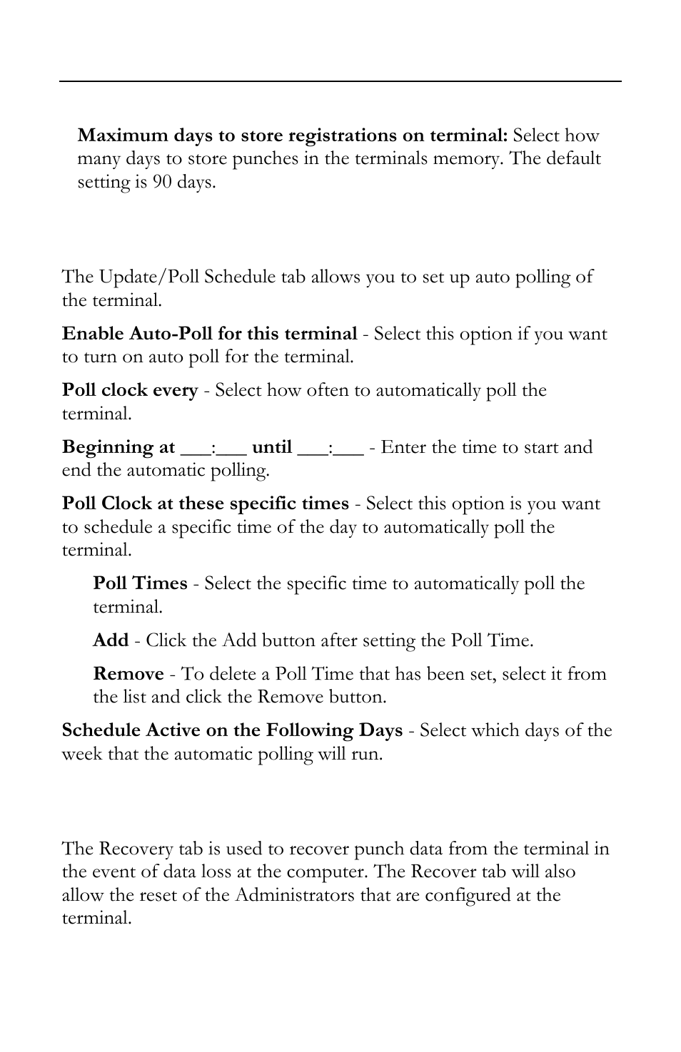 Lathem FR700 User Manual | Page 77 / 105