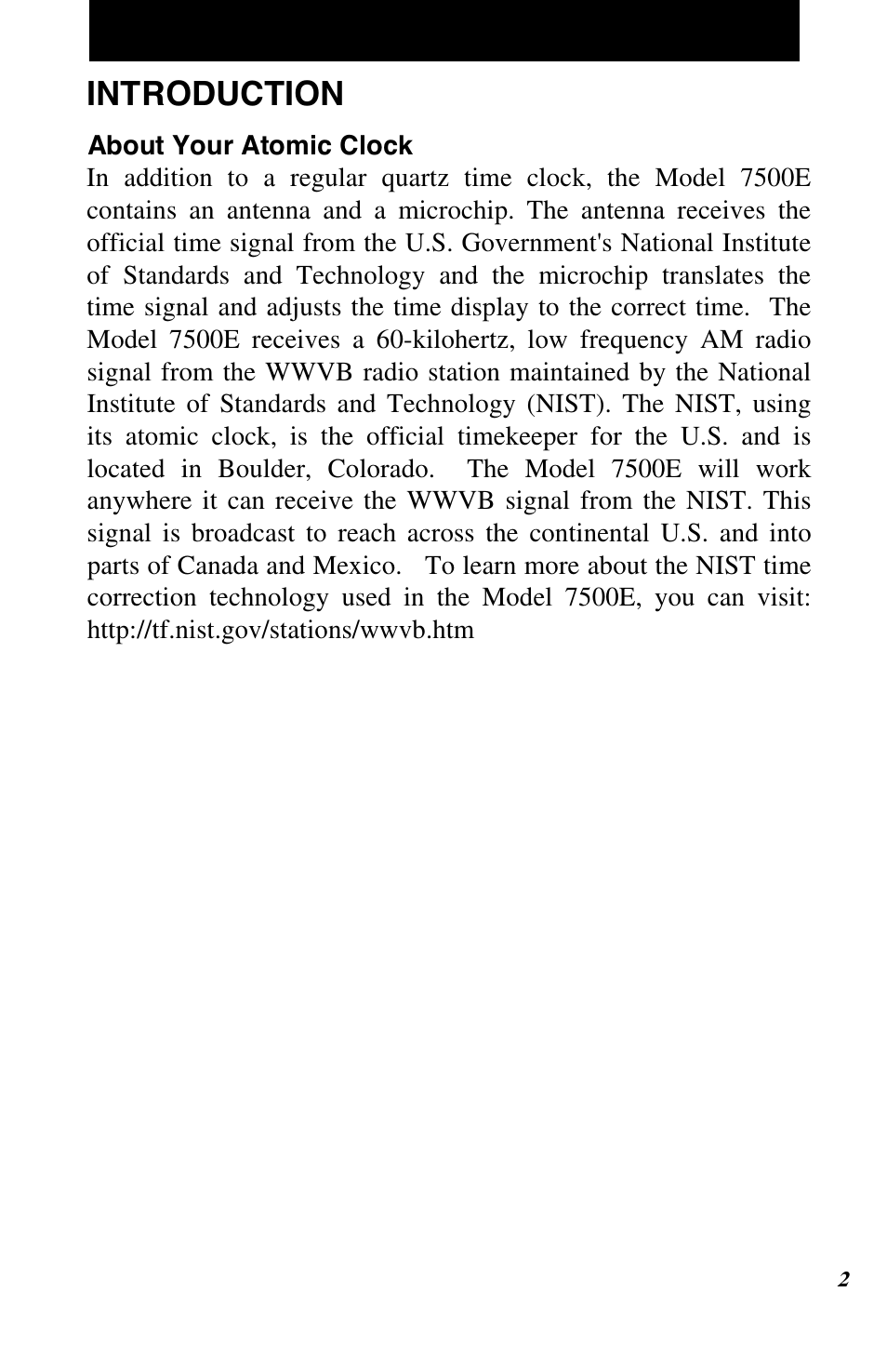 Introduction | Lathem 7500E User Manual | Page 5 / 50
