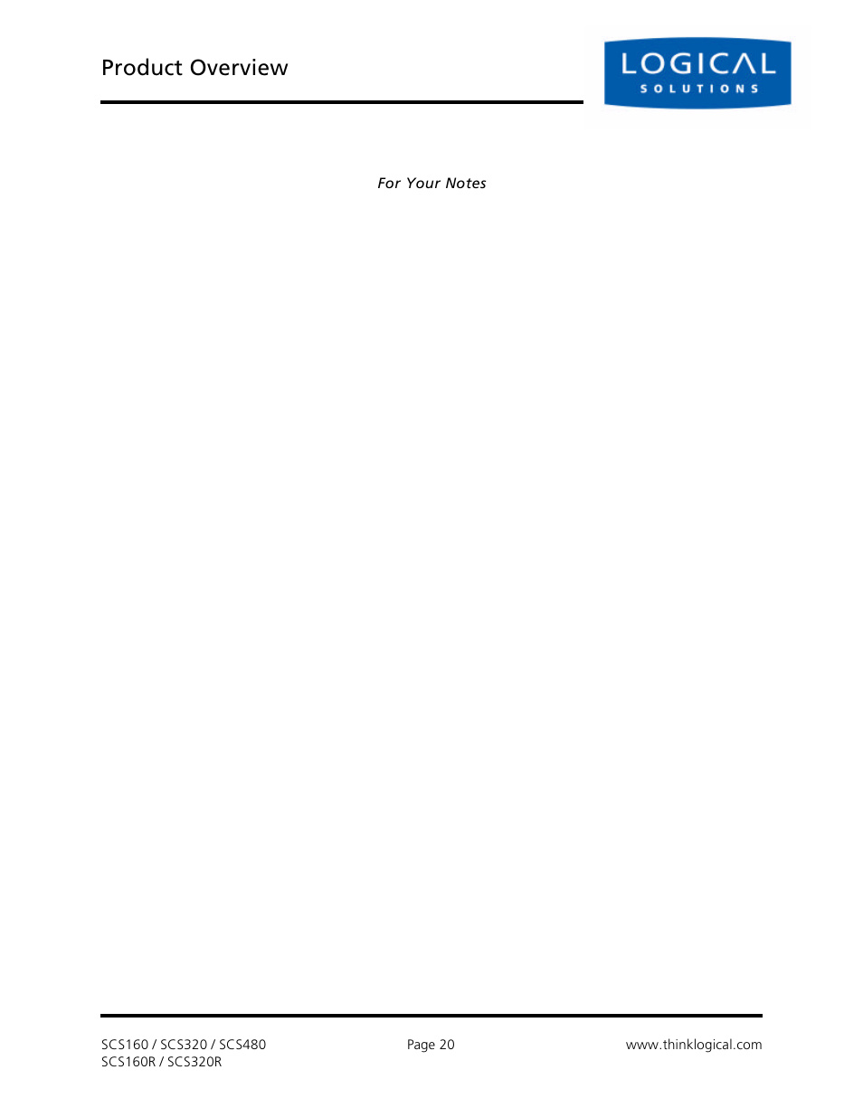 Product overview | Logical Solutions Secure Console Servers SCS-R User Manual | Page 20 / 90