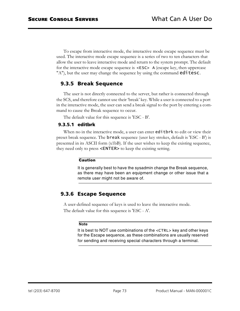 What can a user do | Logical Solutions Secure Console Servers SCS-R User Manual | Page 73 / 90