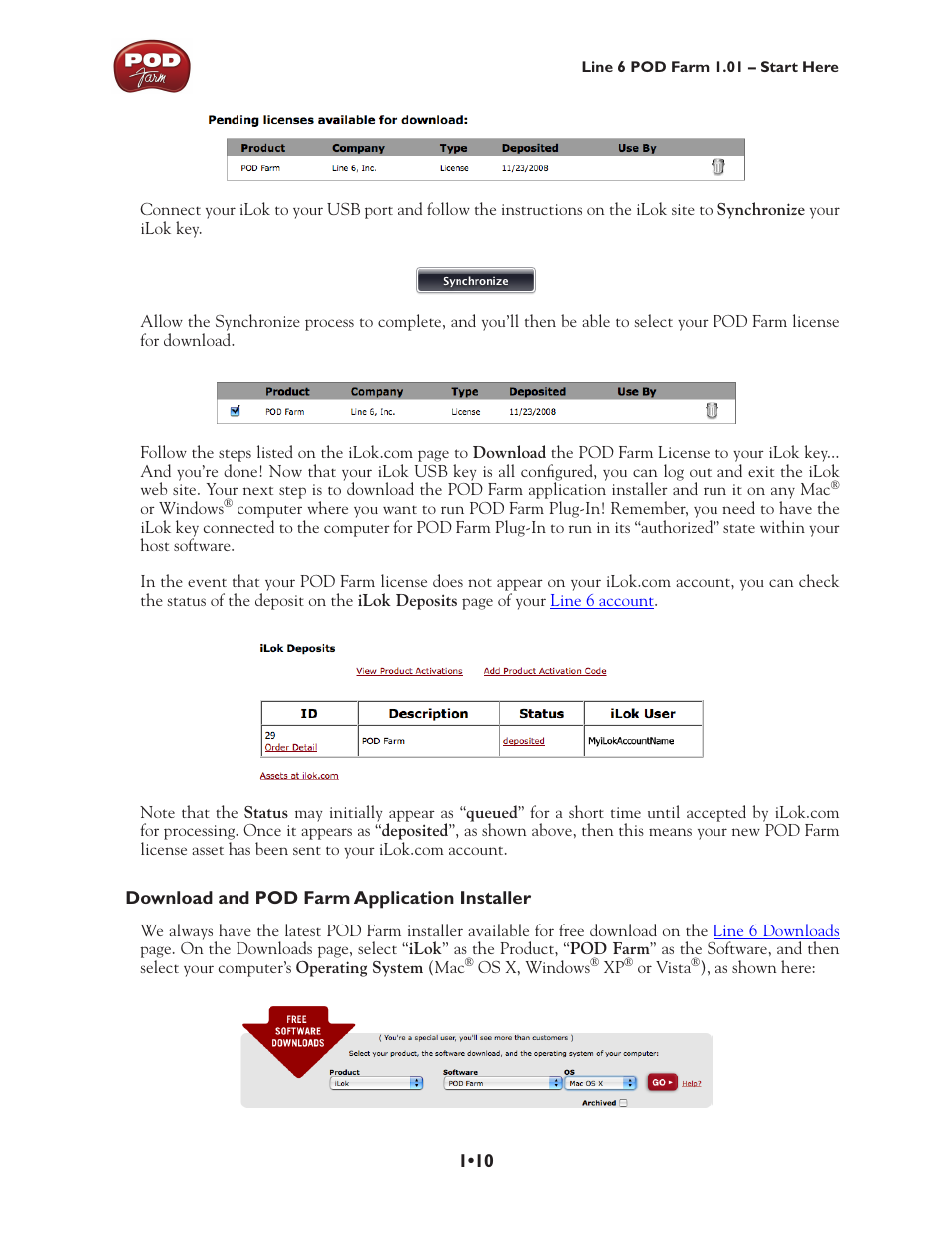 Line 6 POD Farm UX1 User Manual | Page 13 / 177