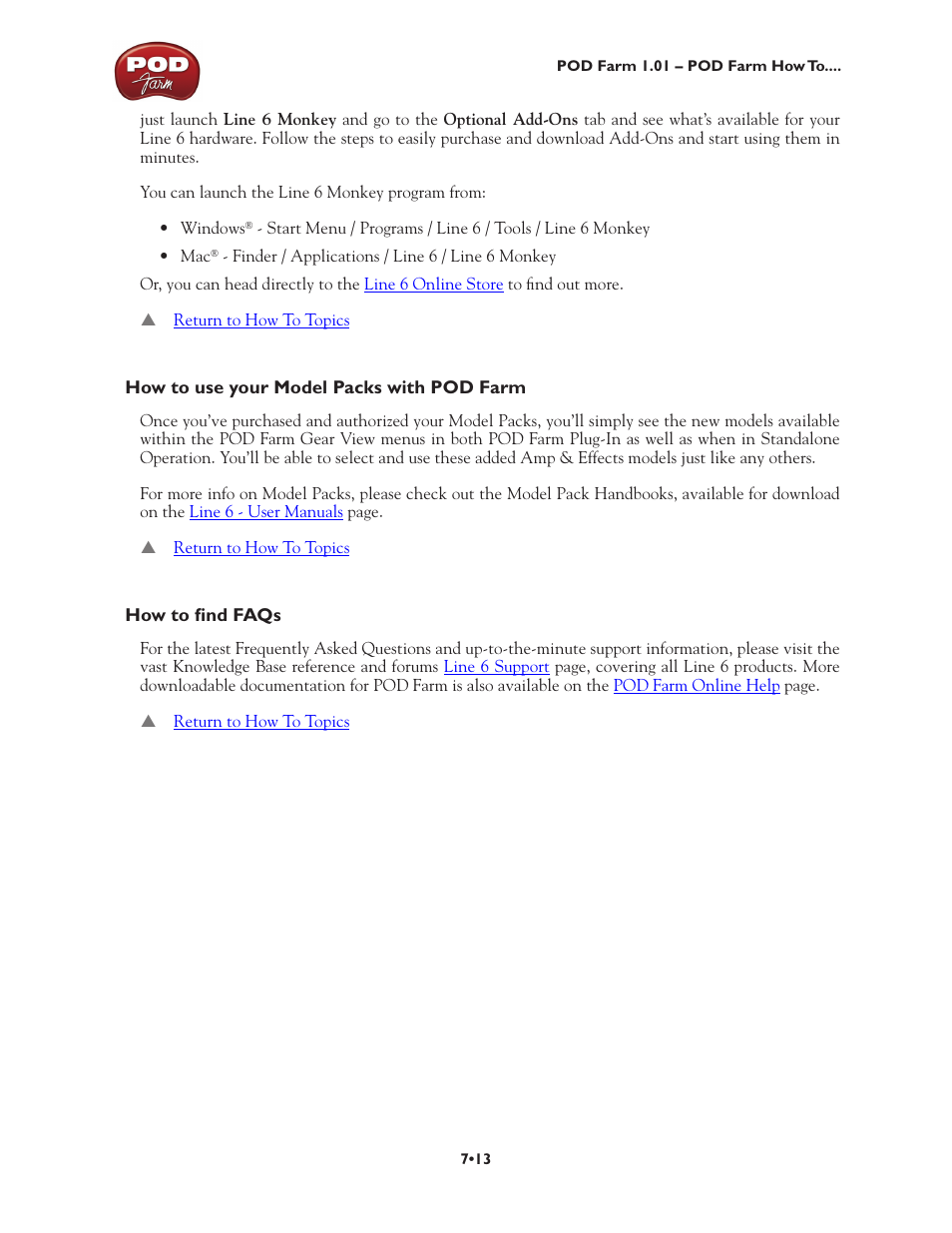 Line 6 POD Farm UX1 User Manual | Page 141 / 177