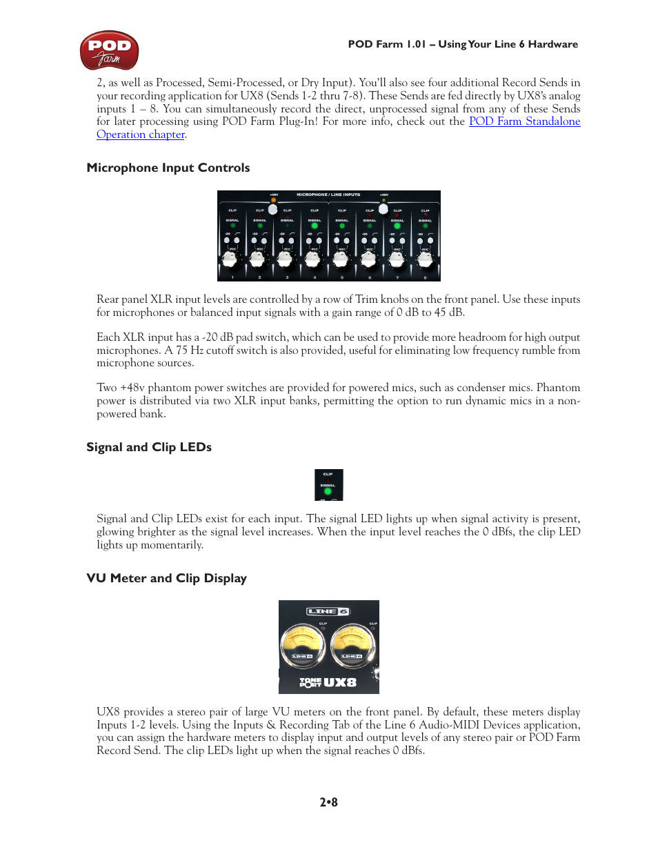 Line 6 POD Farm UX1 User Manual | Page 22 / 177