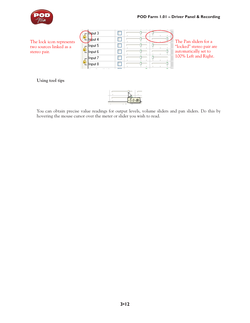 Line 6 POD Farm UX1 User Manual | Page 58 / 177