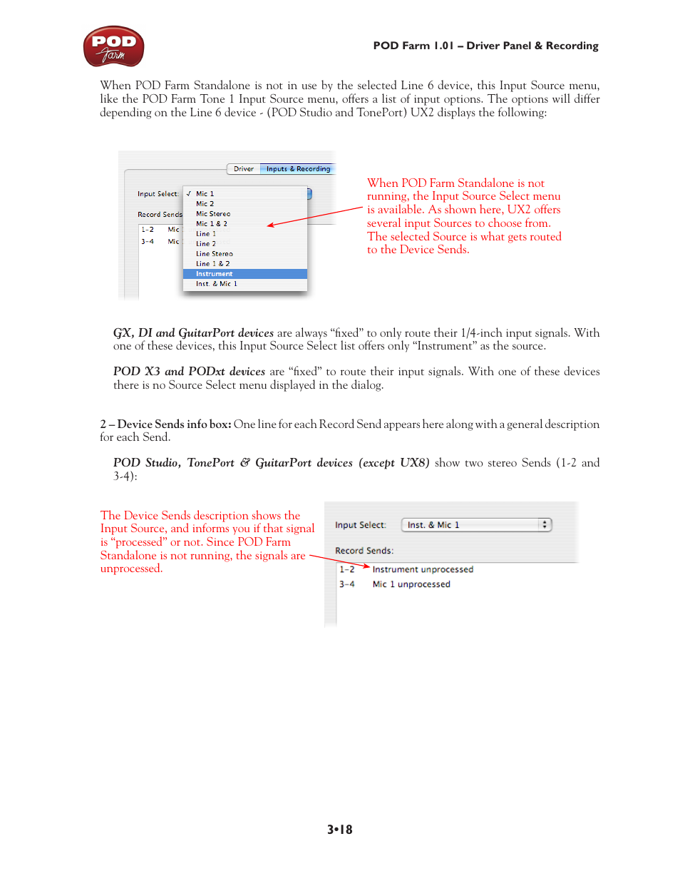 Line 6 POD Farm UX1 User Manual | Page 64 / 177