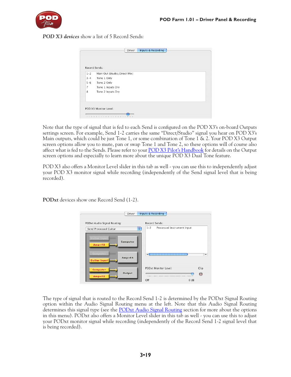 Line 6 POD Farm UX1 User Manual | Page 65 / 177
