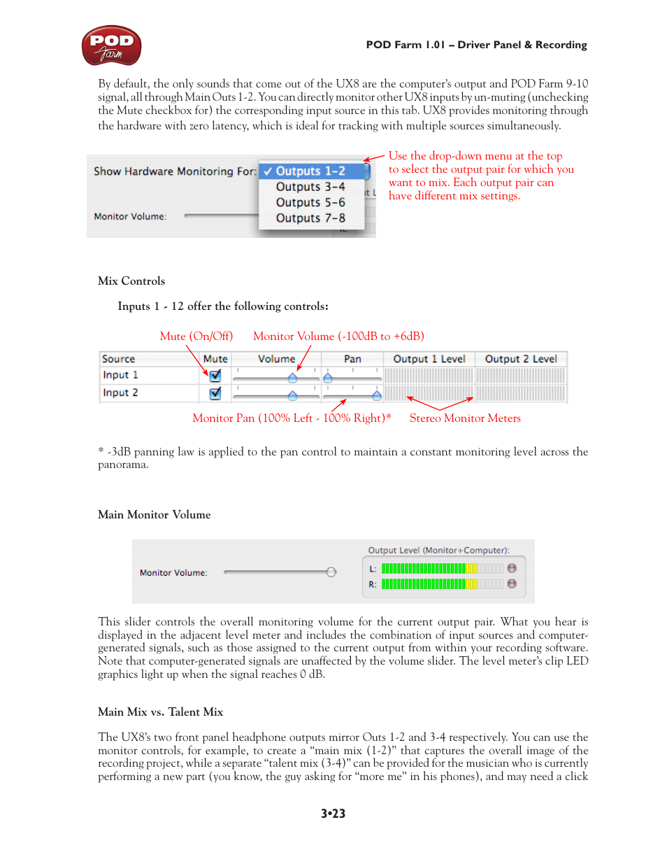 Line 6 POD Farm UX1 User Manual | Page 69 / 177