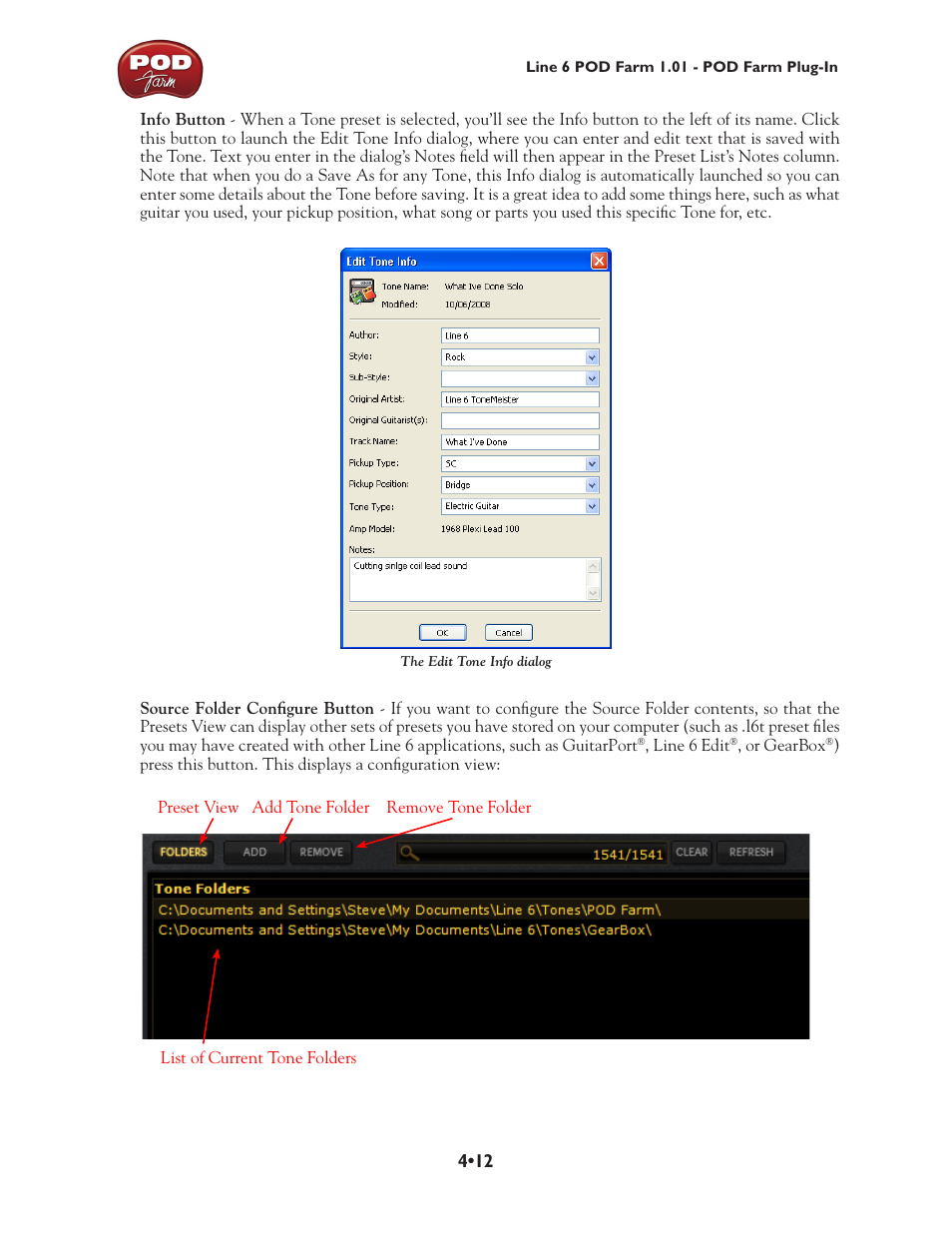 Line 6 POD Farm UX1 User Manual | Page 83 / 177