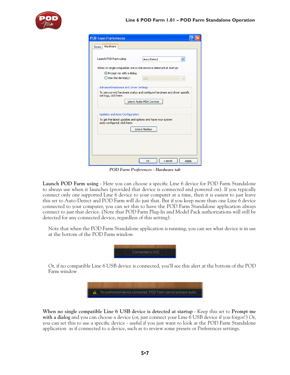 Line 6 POD Farm UX1 User Manual | Page 94 / 177