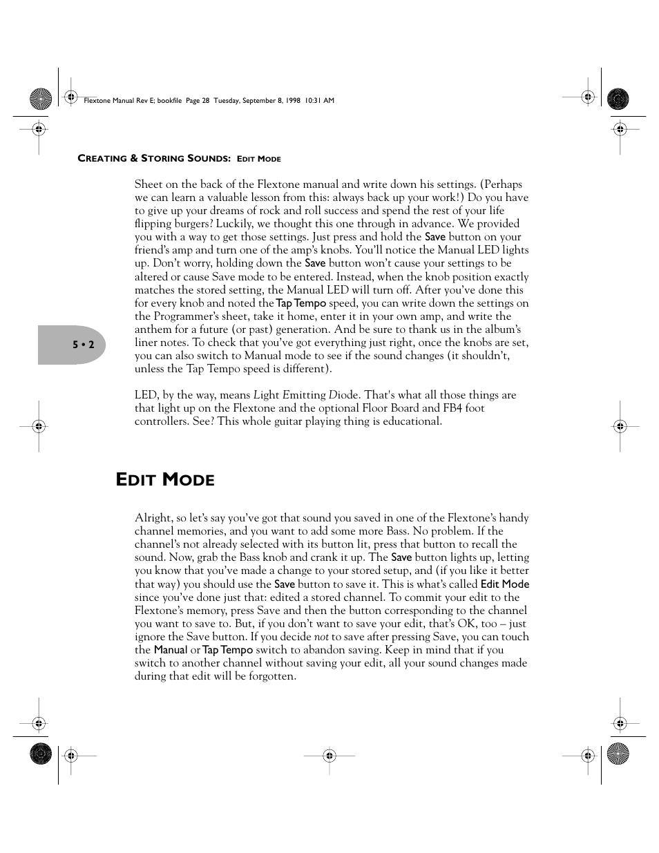 Line 6 Flextone Cab 212S User Manual | Page 28 / 66