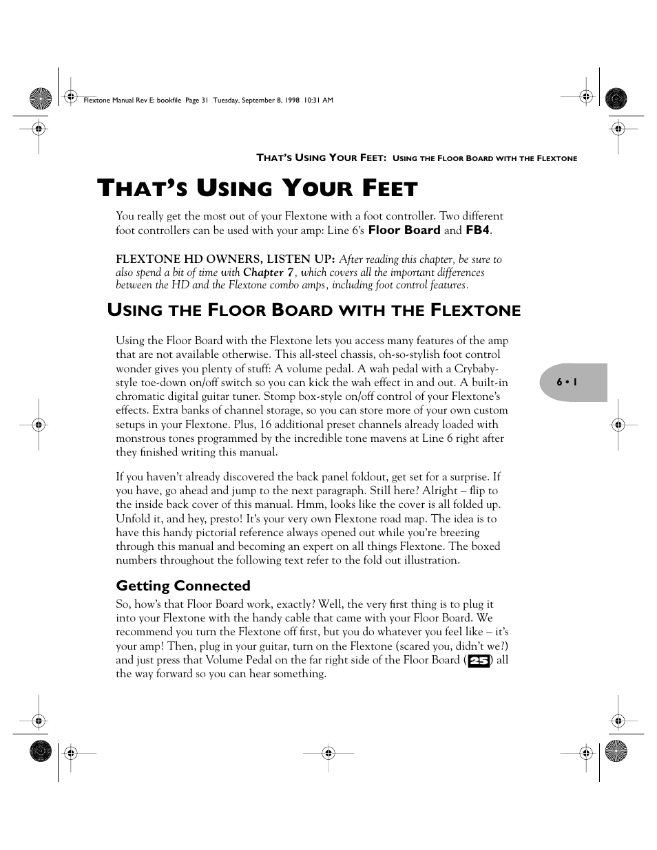 Sing | Line 6 Flextone Cab 212S User Manual | Page 31 / 66