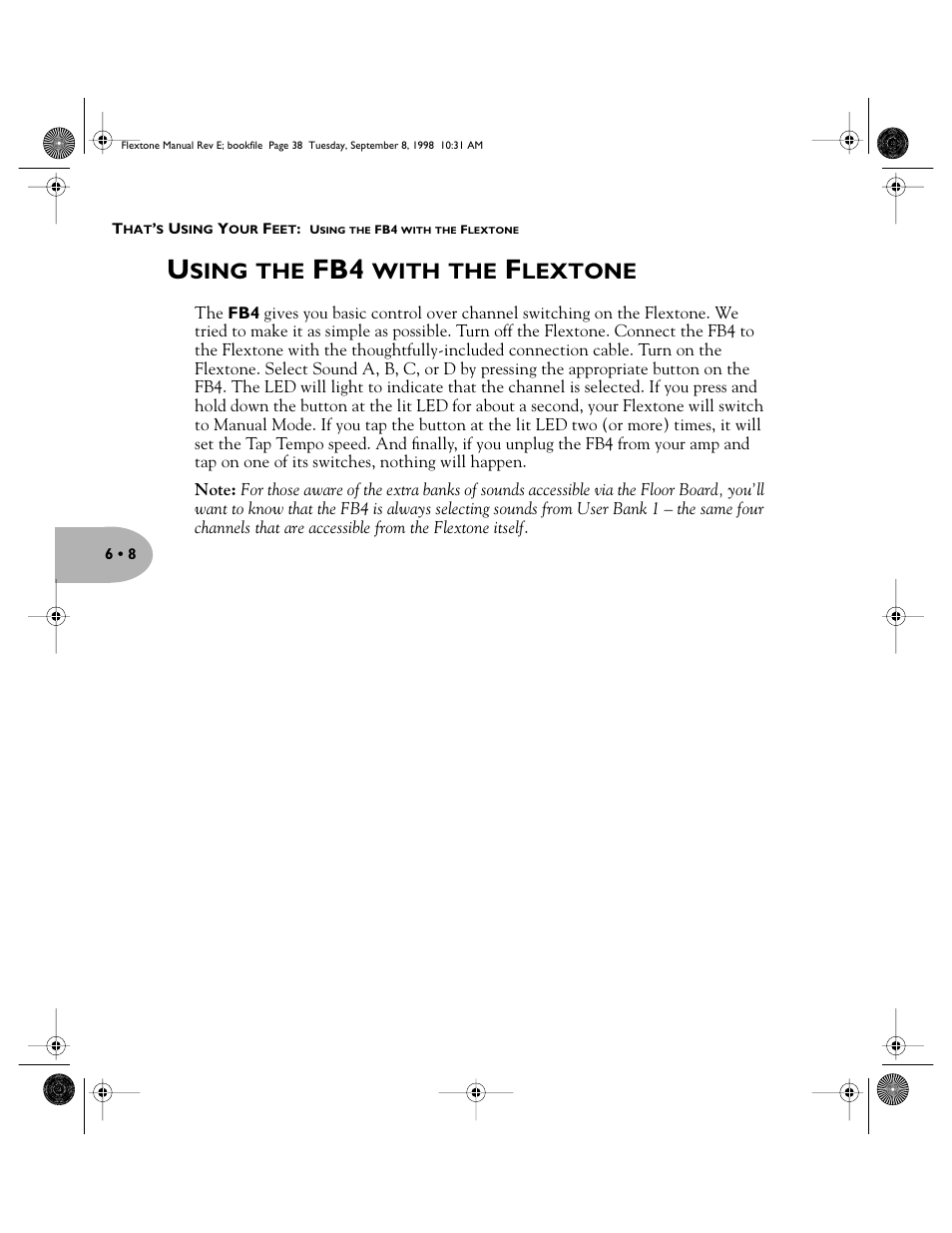 Sing, With, Lextone | Line 6 Flextone Cab 212S User Manual | Page 38 / 66