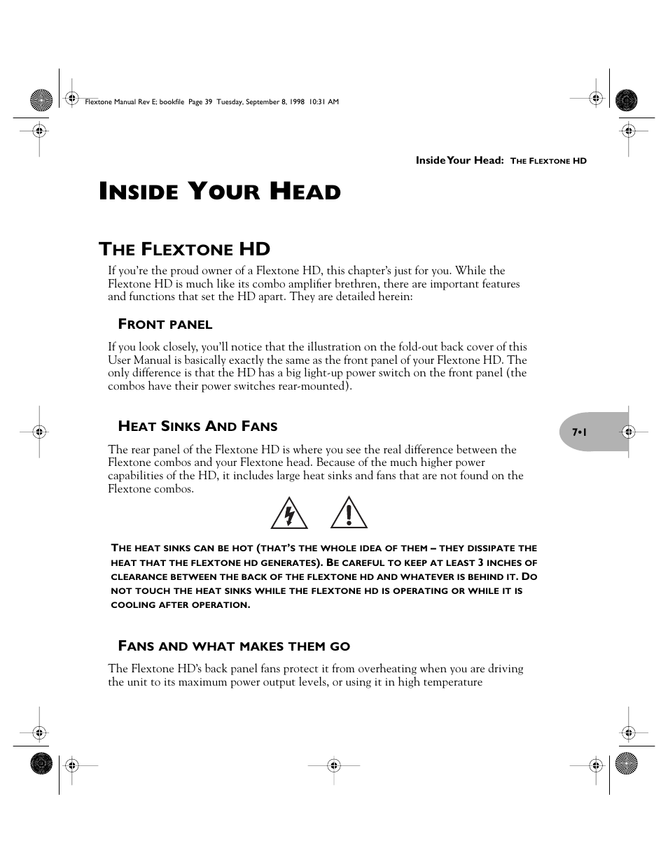 Nside, Lextone | Line 6 Flextone Cab 212S User Manual | Page 39 / 66