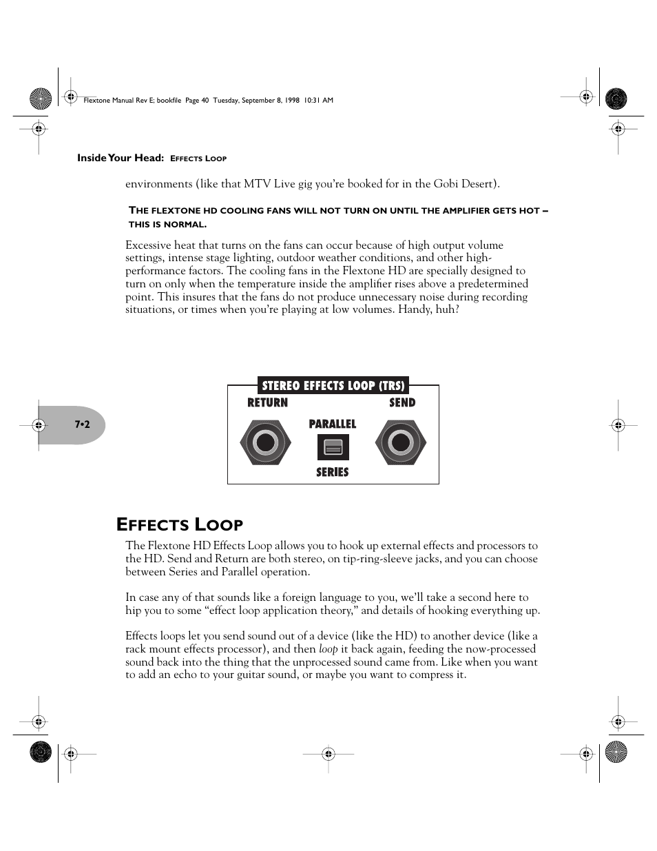 Ffects | Line 6 Flextone Cab 212S User Manual | Page 40 / 66