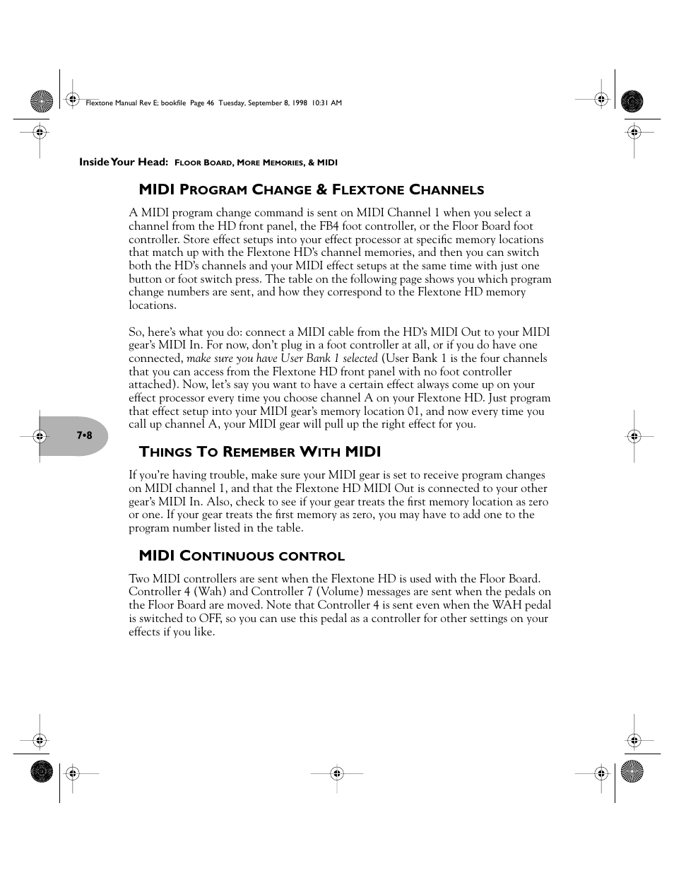 Midi p, Midi, Midi c | Line 6 Flextone Cab 212S User Manual | Page 46 / 66