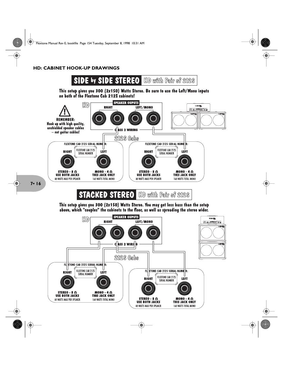 Line 6 Flextone Cab 212S User Manual | Page 54 / 66