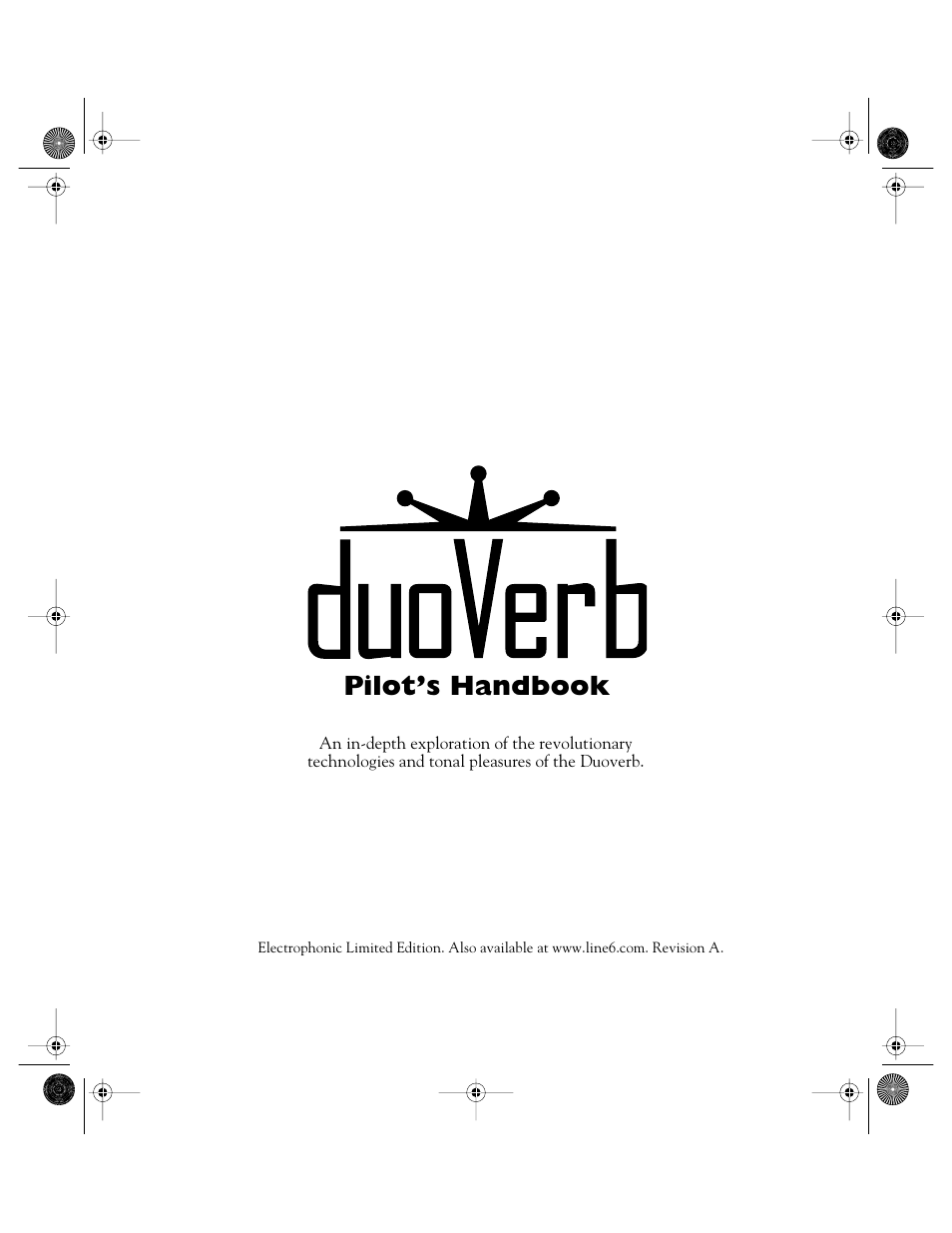 Line 6 Pilot's Handbook User Manual | 42 pages
