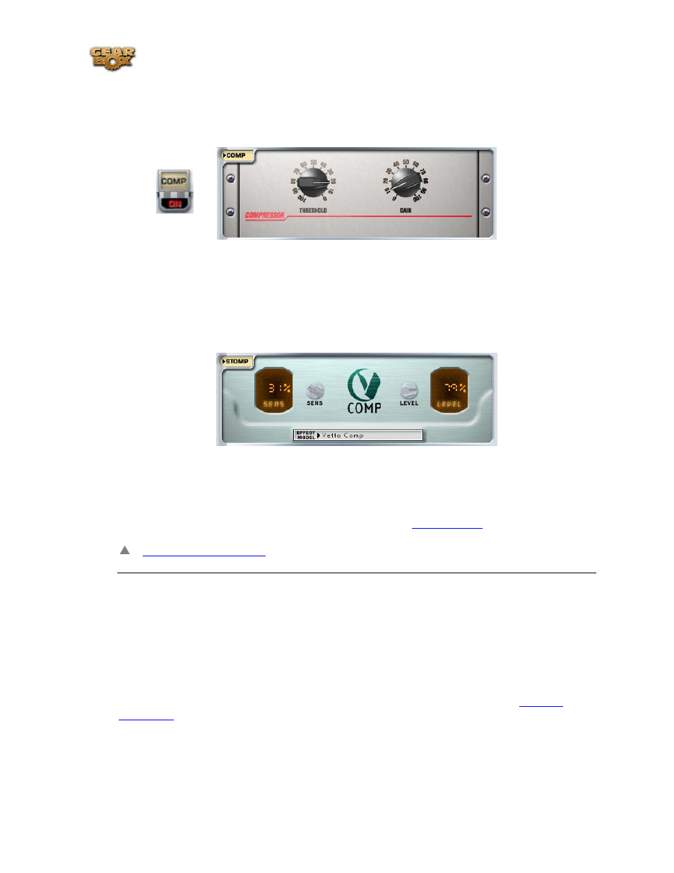 What is comp (compressor), What is core audio, Comp (compressor) core audio | Core audio | Line 6 headphones powered monitors User Manual | Page 158 / 187