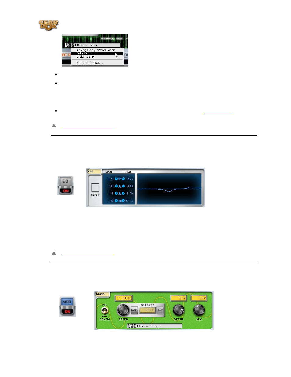 What is eq (equalizer), What is a flanger, Eq flanger | Line 6 headphones powered monitors User Manual | Page 161 / 187