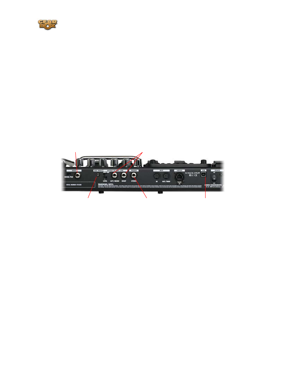 Podxt live connections | Line 6 headphones powered monitors User Manual | Page 38 / 187
