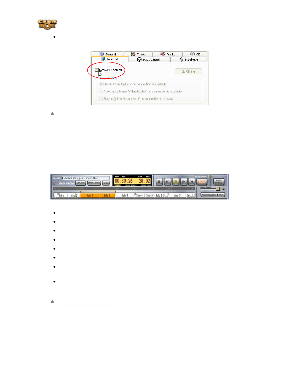 How to set the loop start and end points, Set loop start/end points | Line 6 headphones powered monitors User Manual | Page 65 / 187