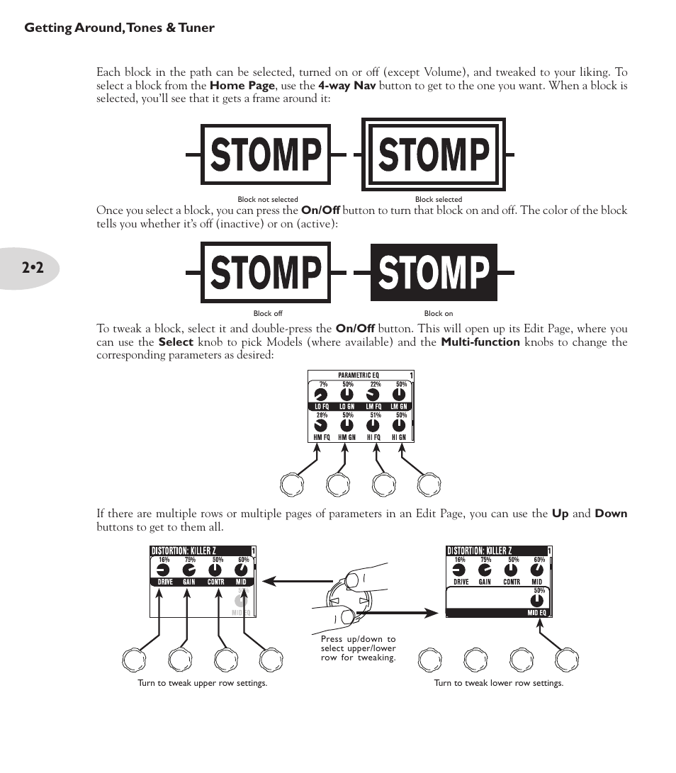 Line 6 POD X3 Family User Manual | Page 24 / 60