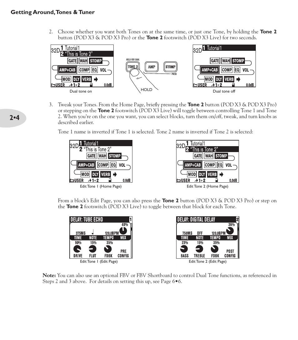 Line 6 POD X3 Family User Manual | Page 26 / 60
