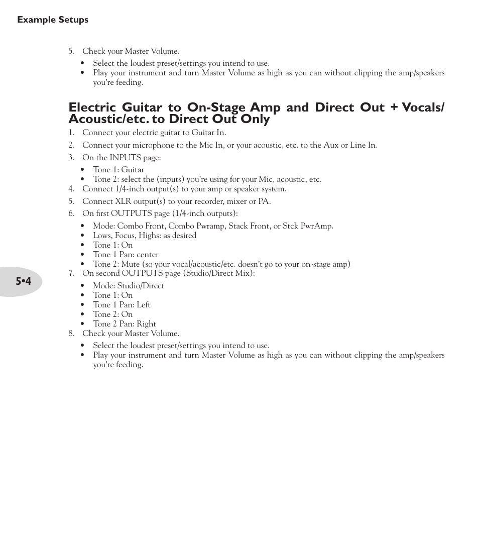Line 6 POD X3 Family User Manual | Page 54 / 60