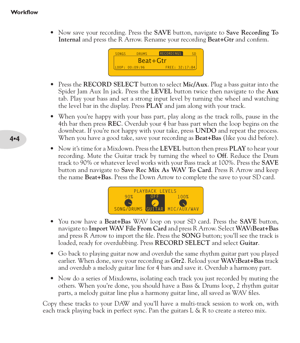 Line 6 Spider Jam Amp User Manual | Page 22 / 27