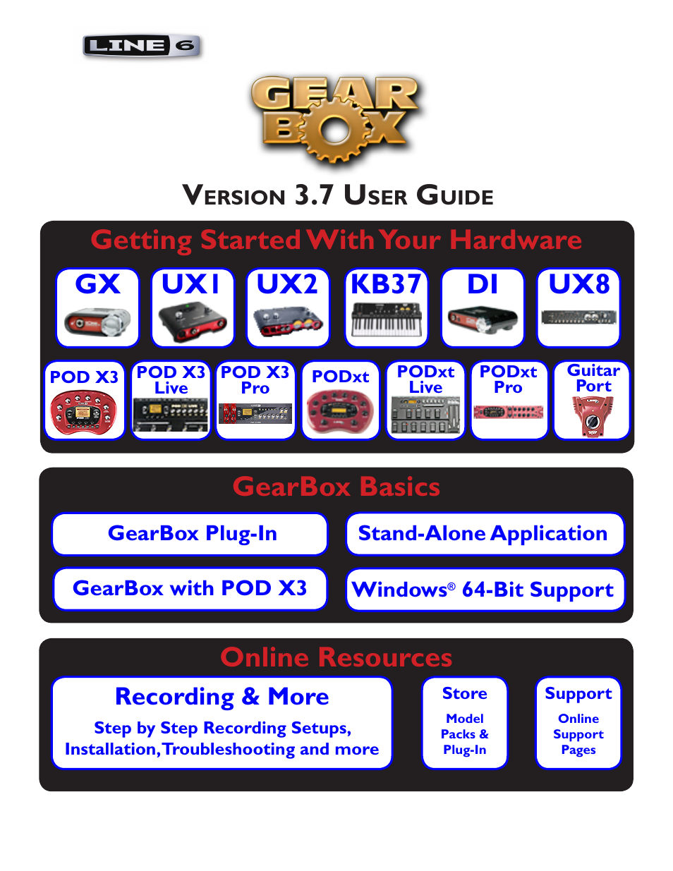 Line 6 3.7 User Manual | 223 pages