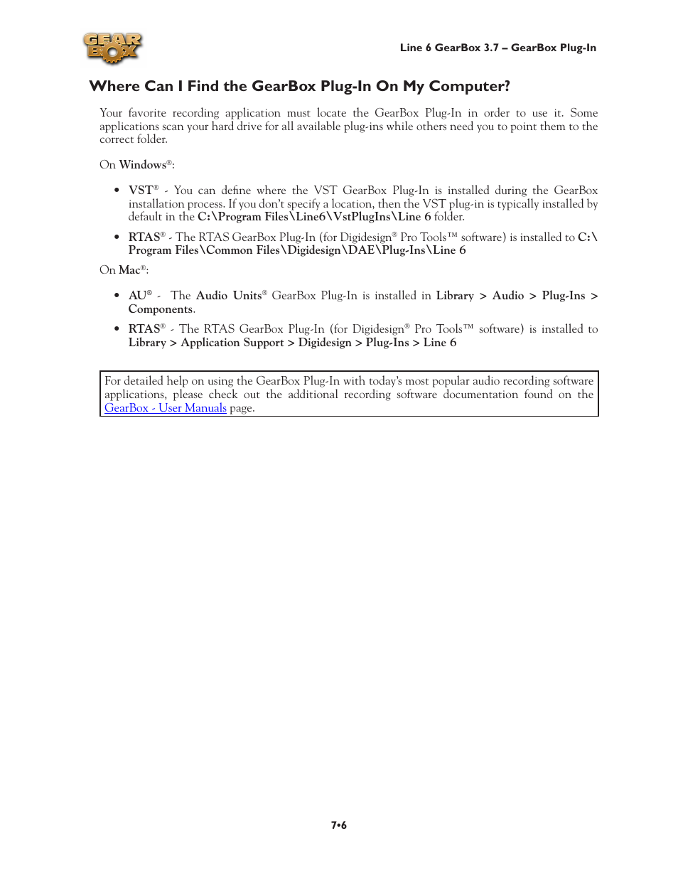 Line 6 3.7 User Manual | Page 138 / 223
