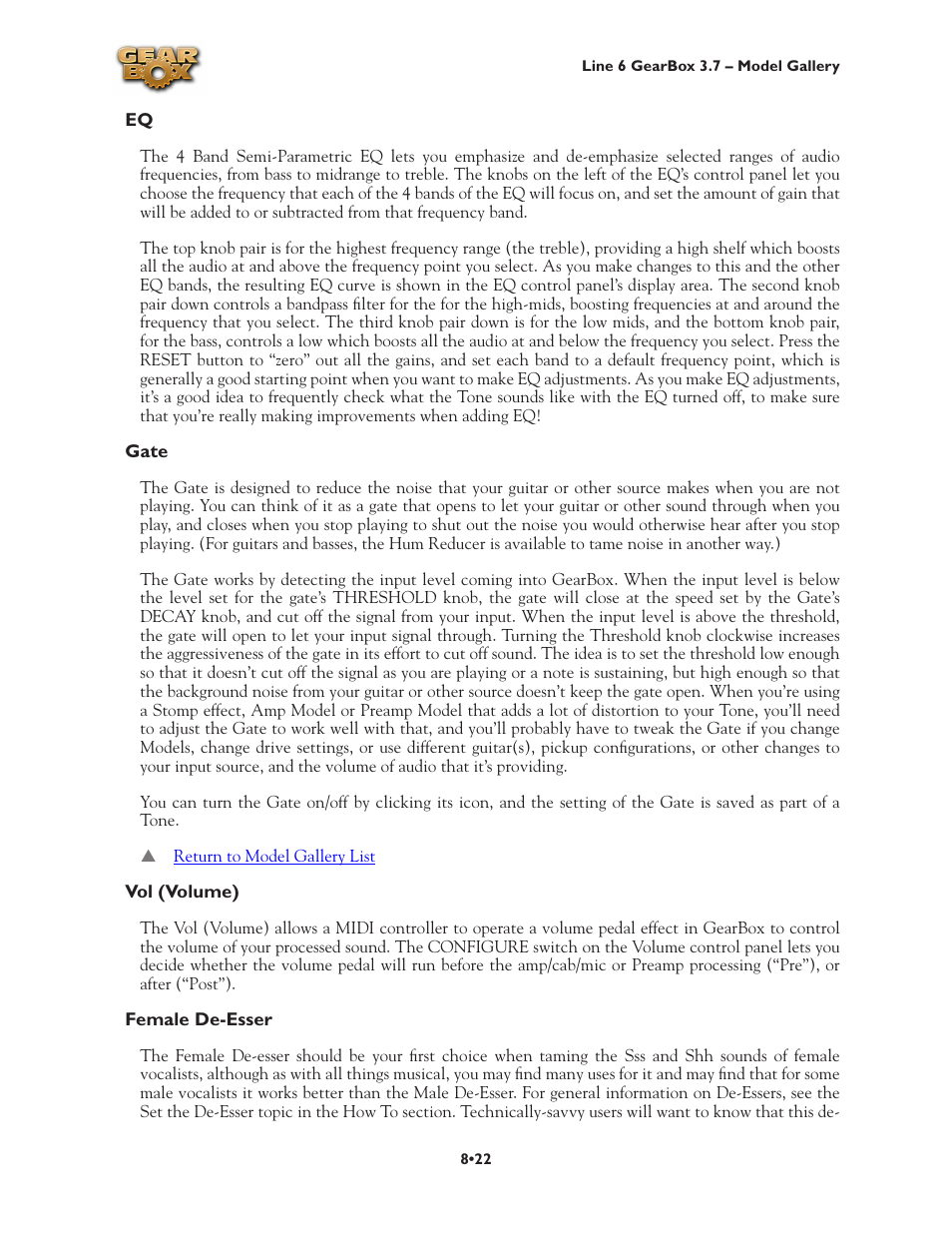 Line 6 3.7 User Manual | Page 160 / 223