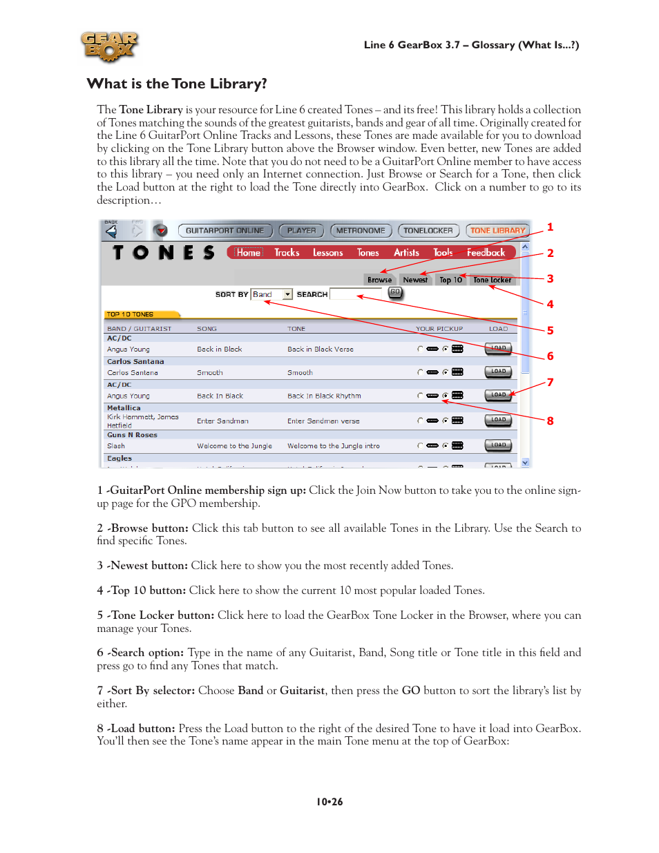 What is the tone library? •26, What is the tone library | Line 6 3.7 User Manual | Page 210 / 223