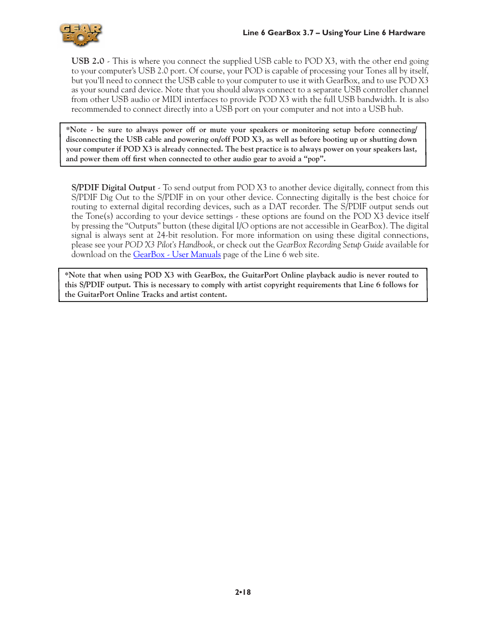 Line 6 3.7 User Manual | Page 25 / 223