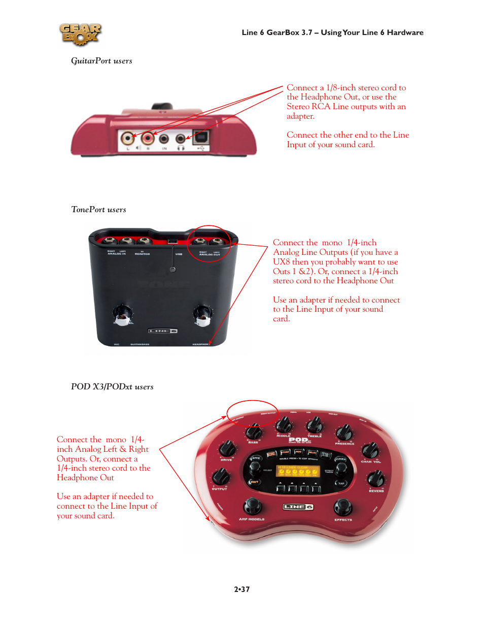 Line 6 3.7 User Manual | Page 44 / 223