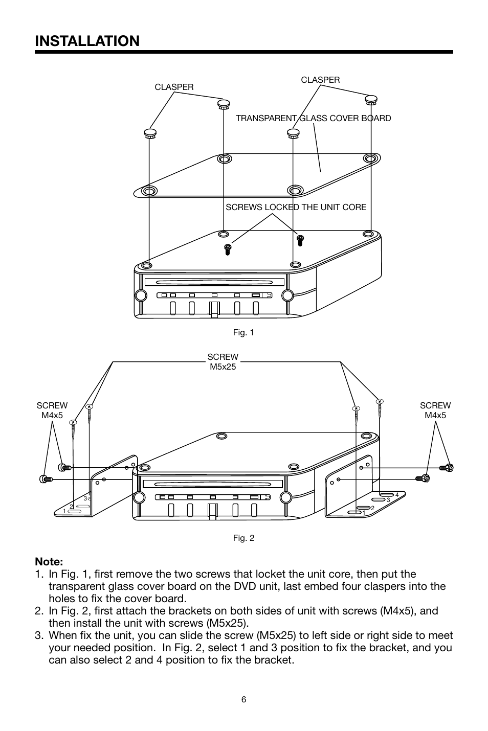 Installation | Legacy Car Audio LDVD35 User Manual | Page 6 / 20