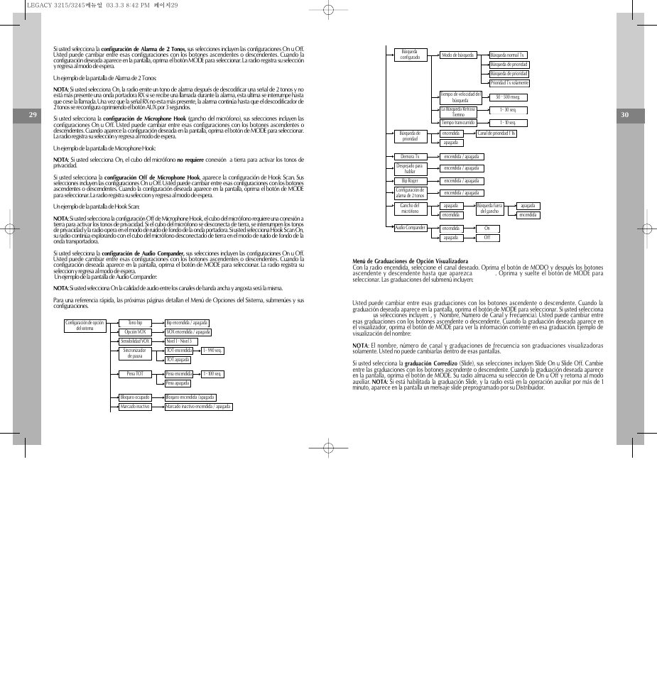 Sp anish | Legacy Car Audio PRO LINE ML3215 User Manual | Page 17 / 20
