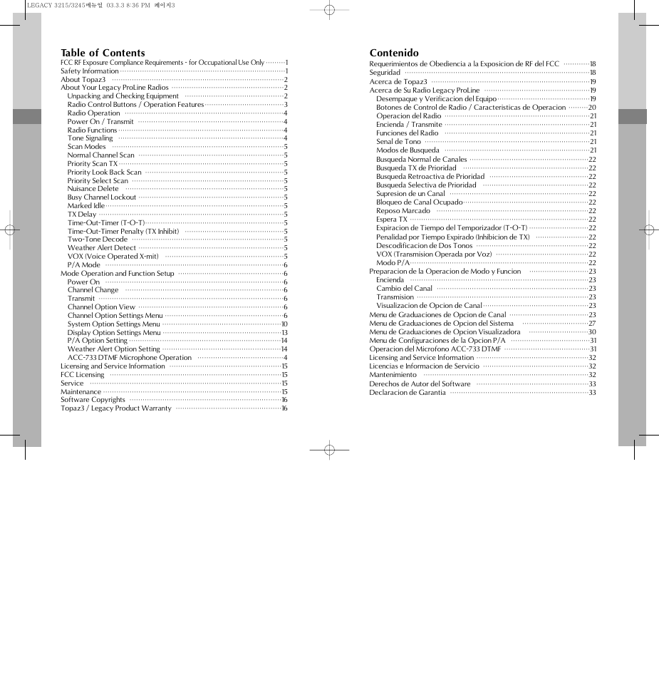 Legacy Car Audio PRO LINE ML3215 User Manual | Page 2 / 20