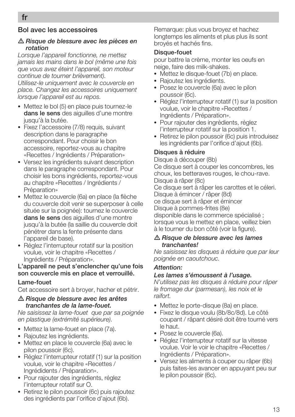 Bosch MCM 2006 User Manual | Page 15 / 95