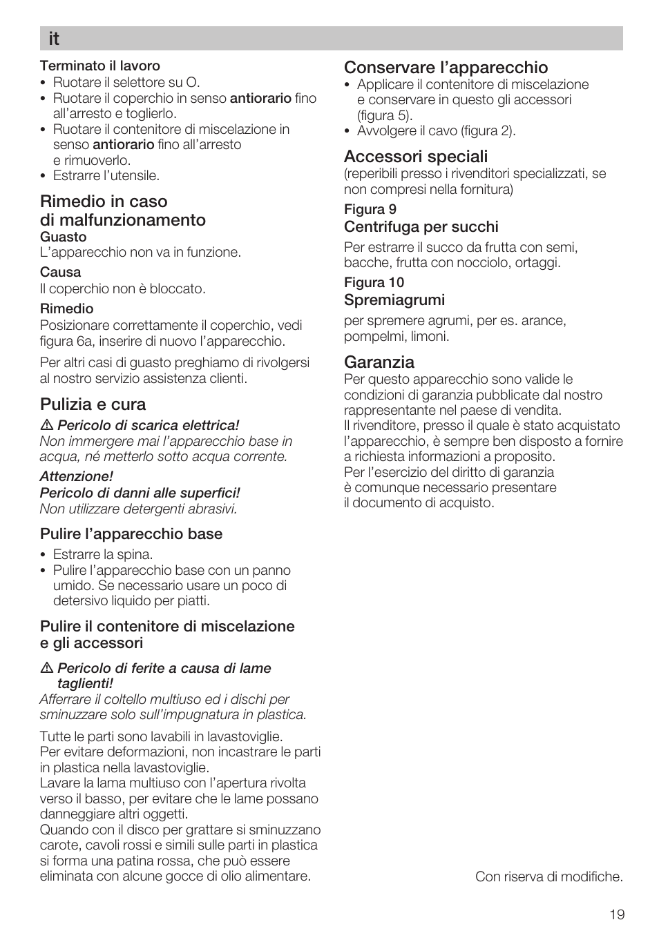 Bosch MCM 2006 User Manual | Page 21 / 95