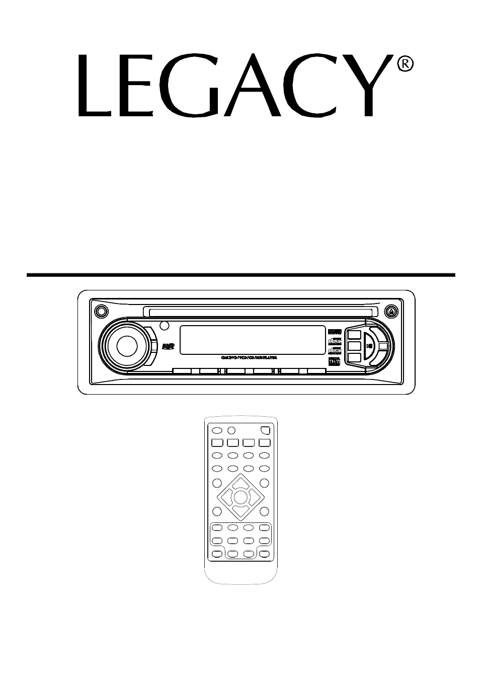 Legacy Car Audio LDVD84 User Manual | 25 pages