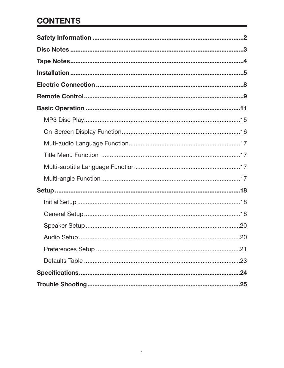 Legacy Car Audio LDCS 91 User Manual | Page 2 / 28