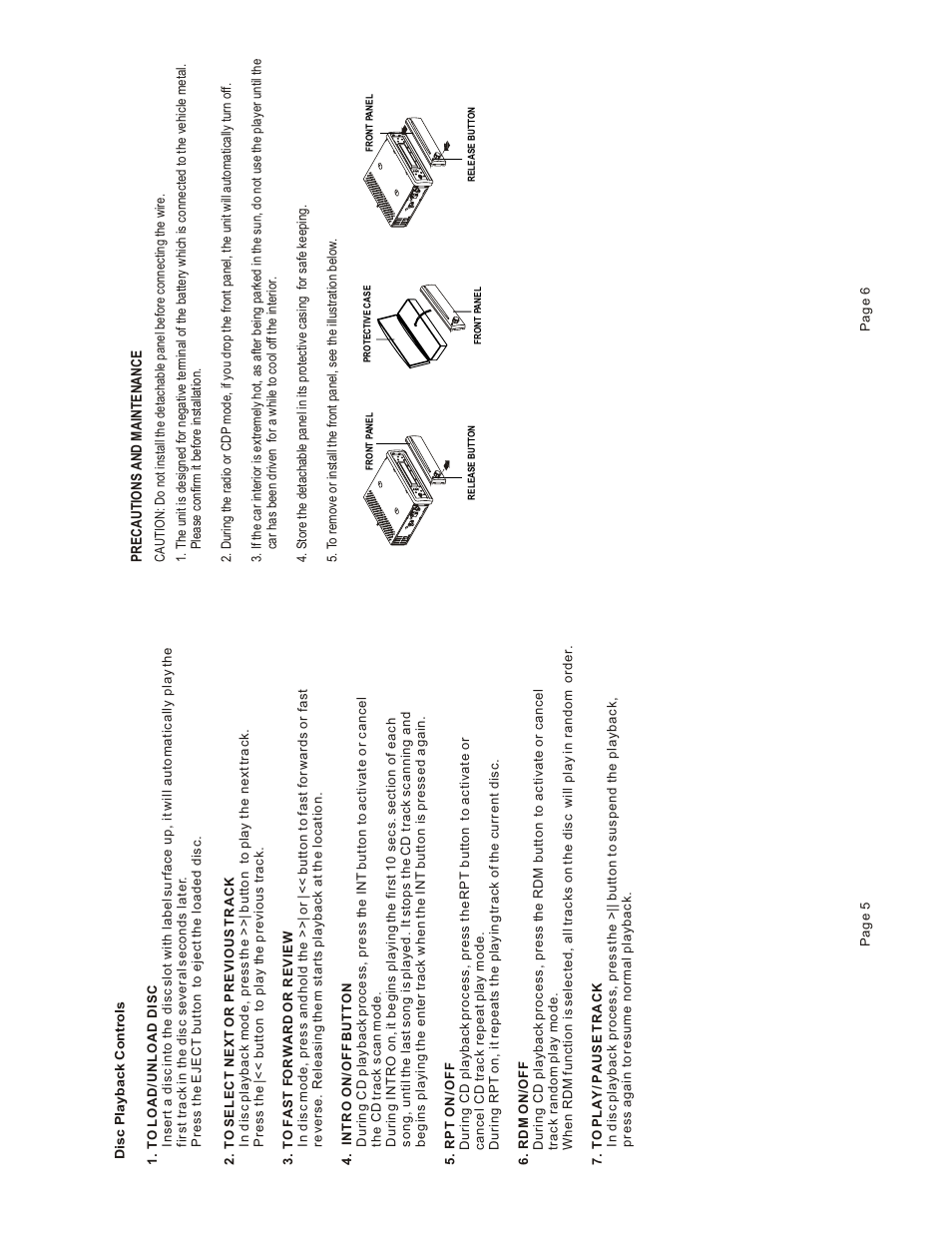 Legacy Car Audio LCD17A User Manual | Page 6 / 6