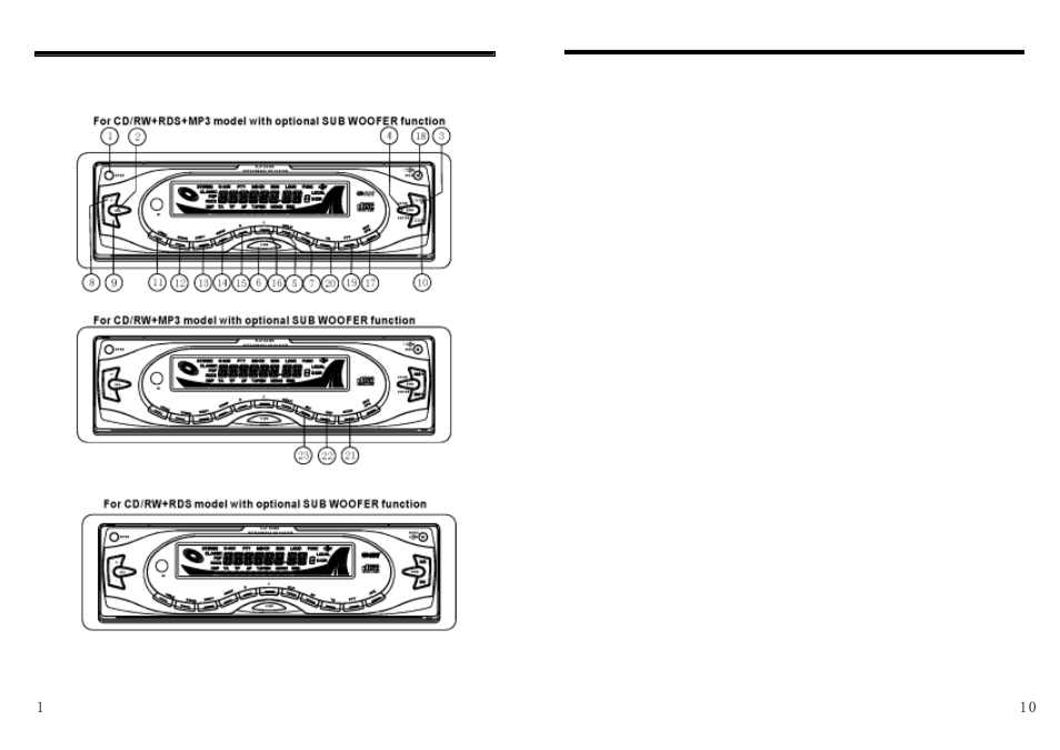 Specifications, Customer notice | Legacy Car Audio LCD87DFX User Manual | Page 2 / 6