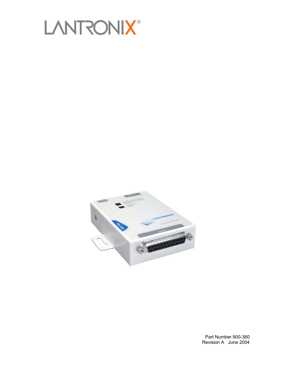 Lantronix UDS100 User Manual | 78 pages