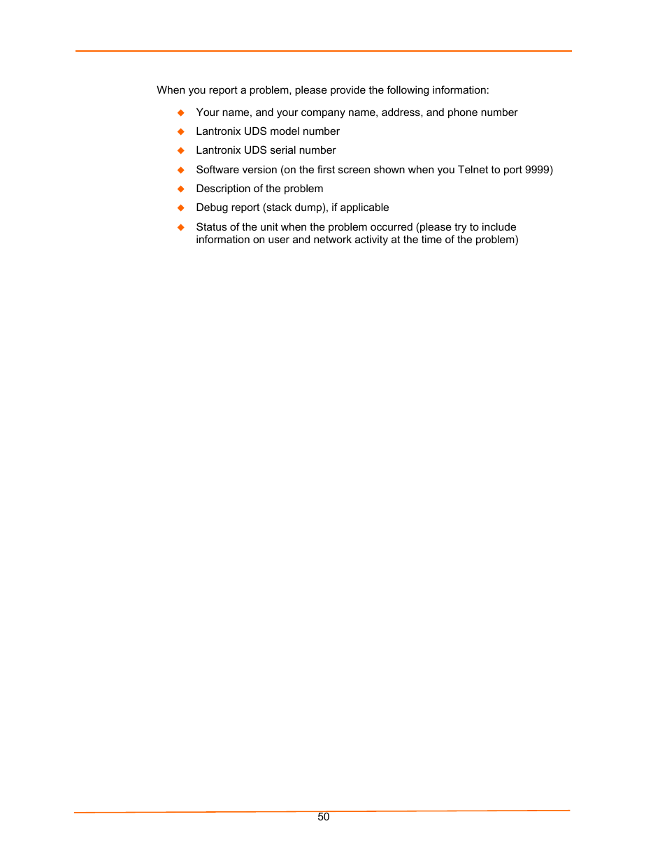 Lantronix UDS100 User Manual | Page 50 / 78